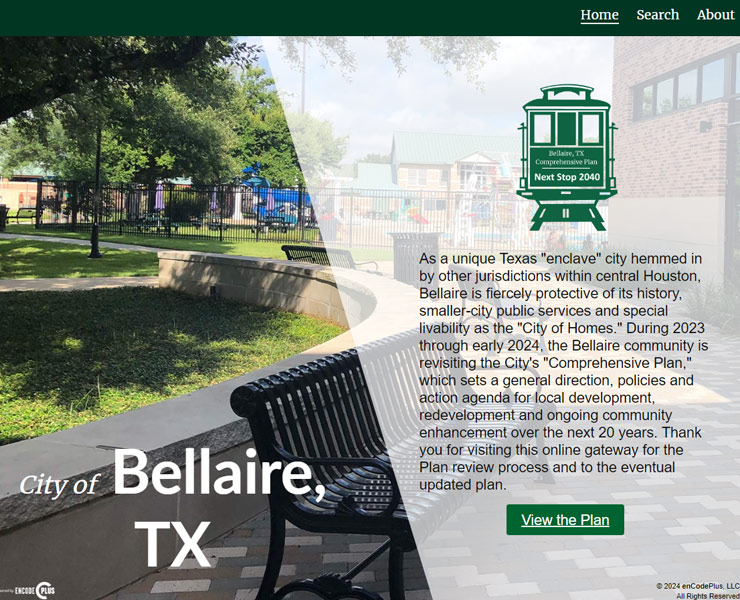 bellaire tx comprehensive plan